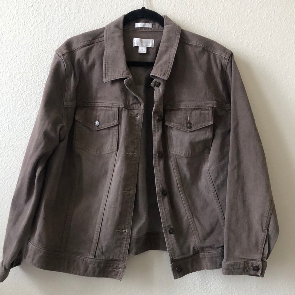 Brown jean jacket